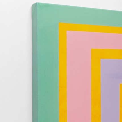 Canvas Picture Tendency 140x140cm orange Kare Design