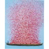 Tableau fleurs pirogue bleu et rose - Touched - Kare Design