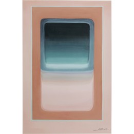 Tableau rectangles bleu et beige - Tendency - Kare Design