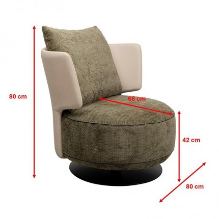Swivel Armchair Josh Kare Design