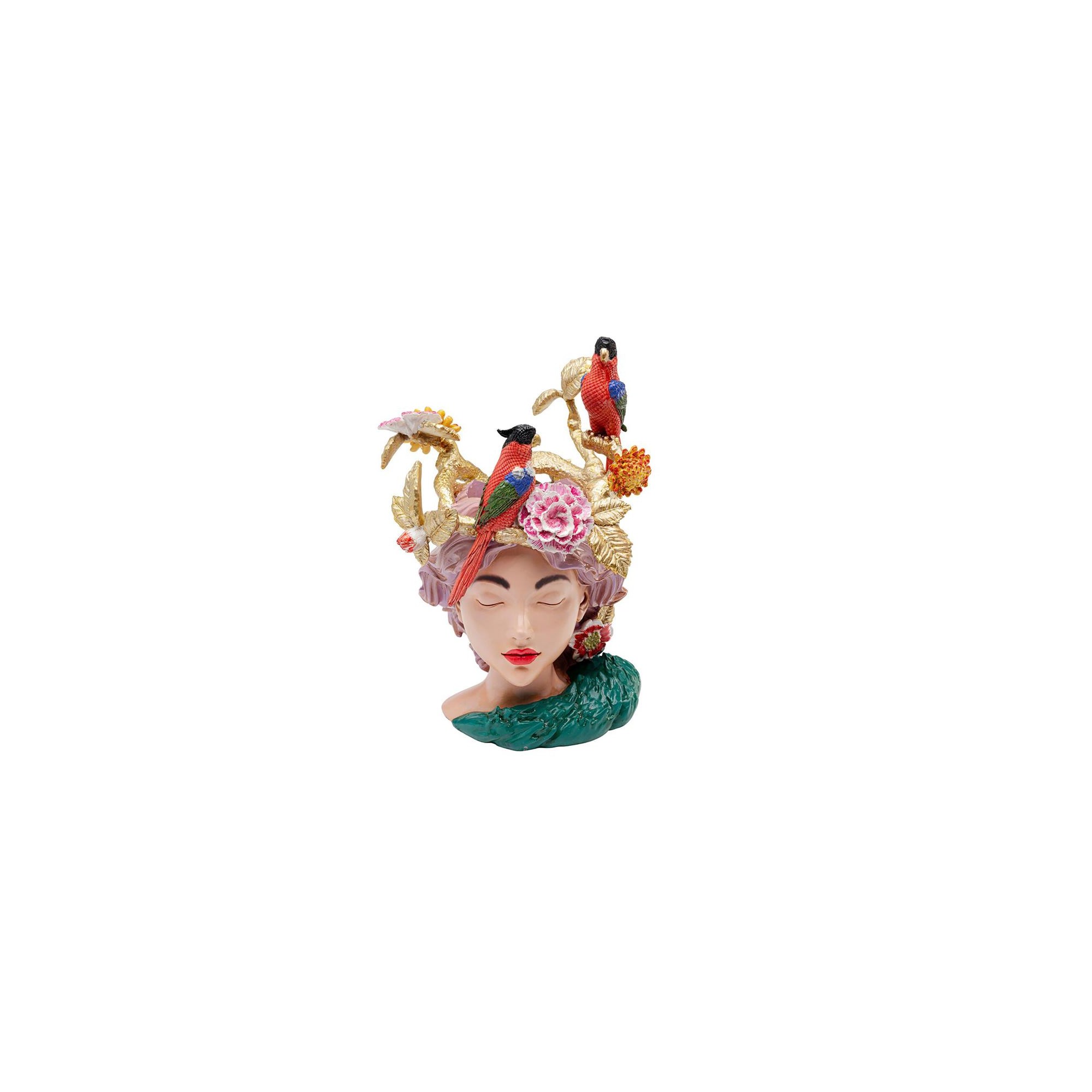 Vase exotic woman 35cm Kare Design