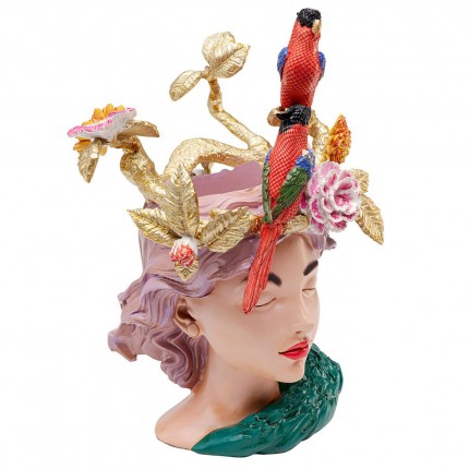 Vase exotic woman 35cm Kare Design