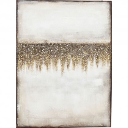 Schilderij Abstract Fields 55x75cm Kare Design