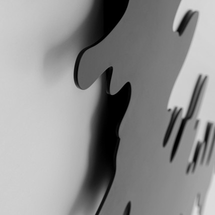 Miroir Heartbeat 120cm noir Kare Design