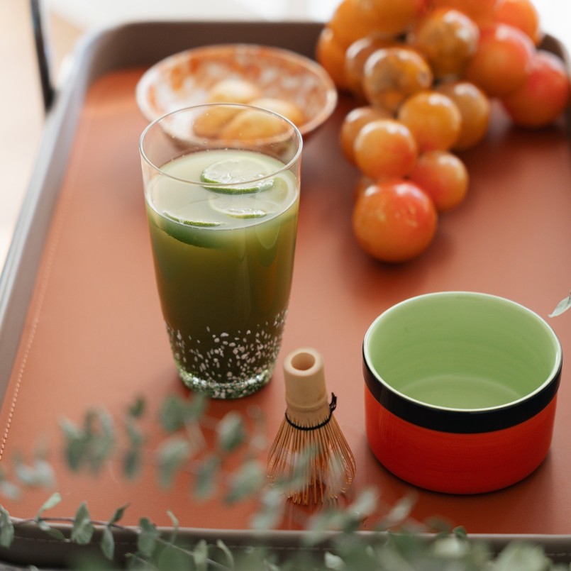 Bols en grès orange, bleu et vert - Capri - Kare Design
