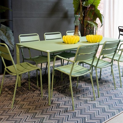 Outdoor Chair Twist green Kare Design