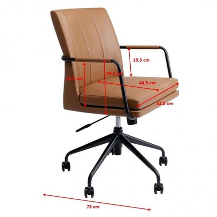 Chaise de bureau pivotante Charles Kare Design