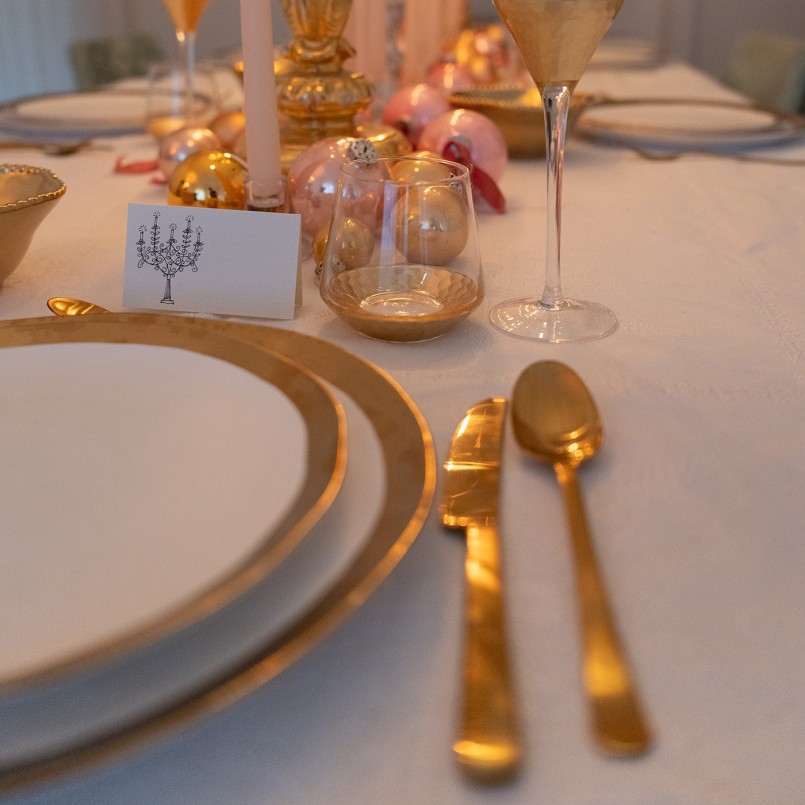 Verguld stalen bestek - Cucina - Kare Design