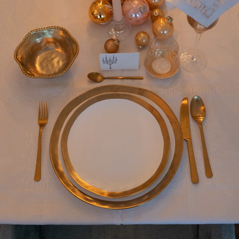 Verguld stalen bestek - Cucina - Kare Design