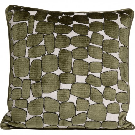 Cushion Pebbles green Kare Design