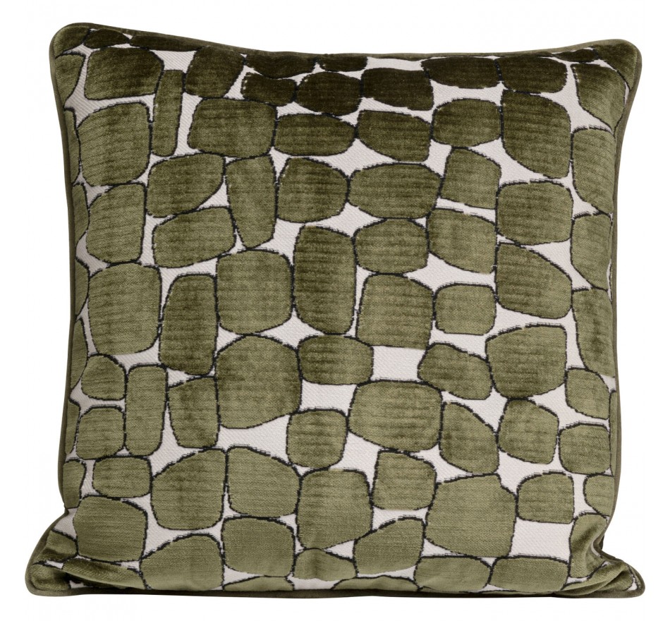 Cushion Pebbles green Kare Design