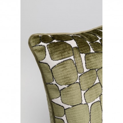 Cushion Pebbles green Kare Design