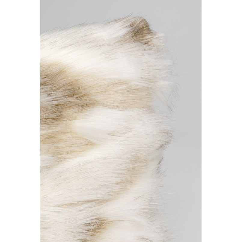 Coussin Shaky blanc 45x45cm