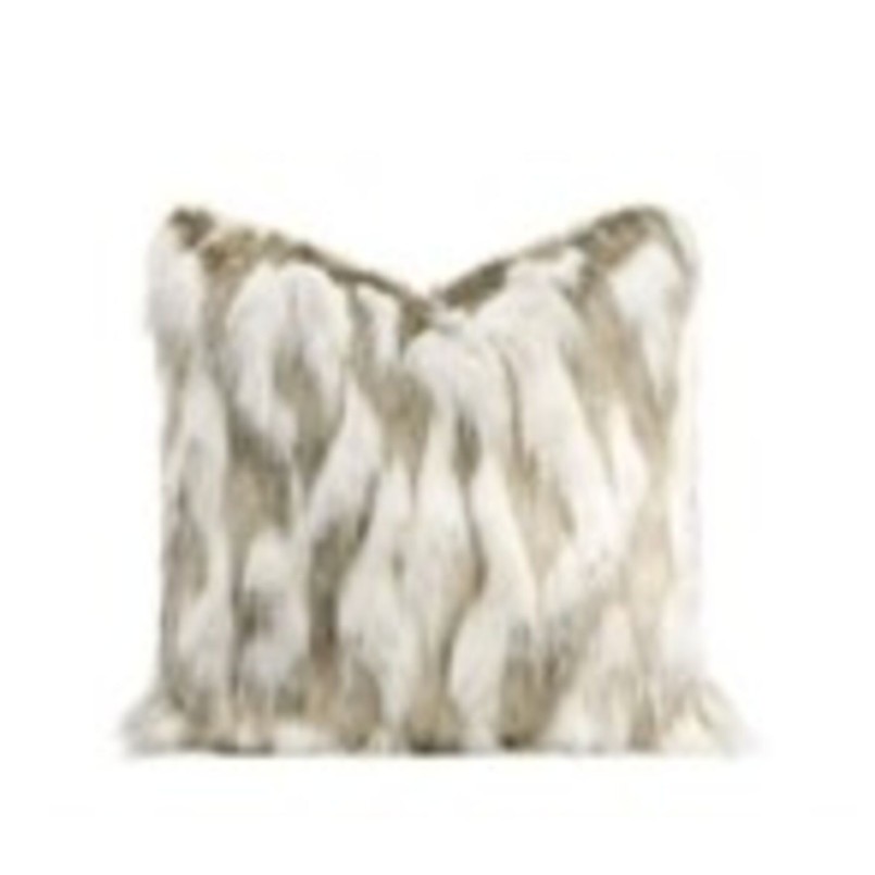 Coussin Shaky blanc 45x45cm