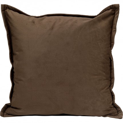 Coussin Chain beige et marron Kare Design
