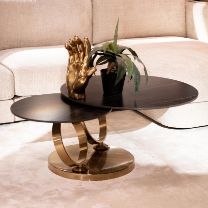 Coffee Table Beverly gold Kare Design