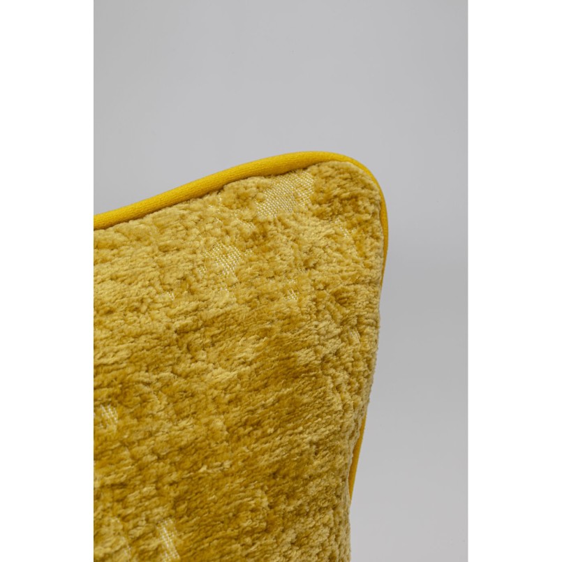 Coussin Royal Mustard jaune 45x45cm