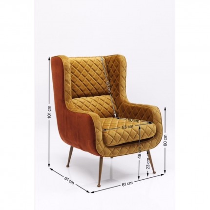 Armchair Nona Kare Design