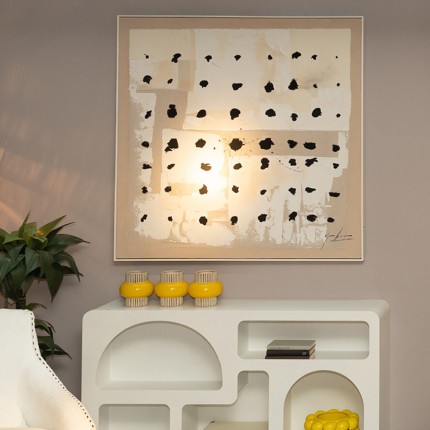 Schilderij Creative Dots 120x120cm Kare Design