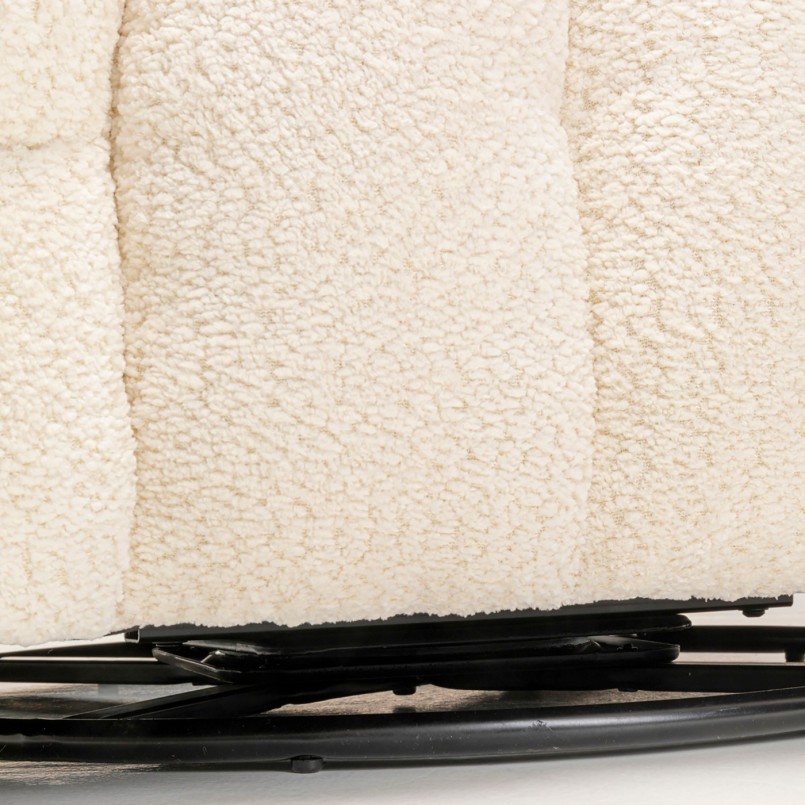 Draaifauteuil Armand creme Kare Design