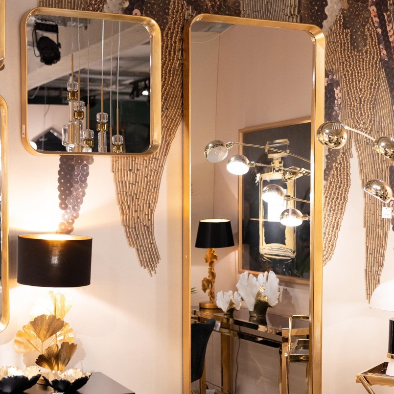 Tafellamp vergulde ginkgobladeren - Kare Design