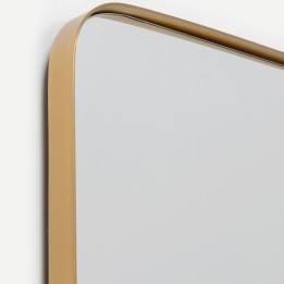 Wall Mirror Simply 120x80cm brass Kare Design