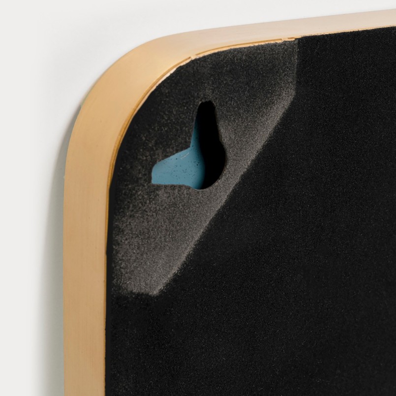 Miroir rectangulaire en laiton - Simply - Kare Design
