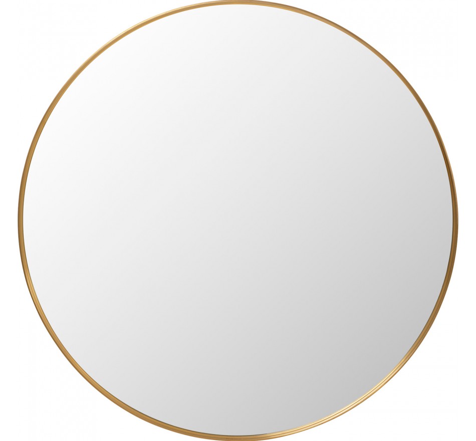 Spiegel Simply Ø90cm messing Kare Design