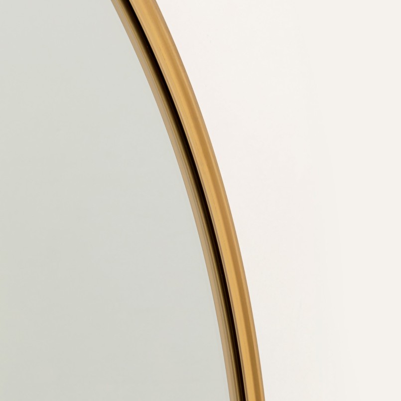 Spiegel Simply Ø90cm messing Kare Design