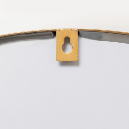 Wall Mirror Simply Ø90cm brass Kare Design