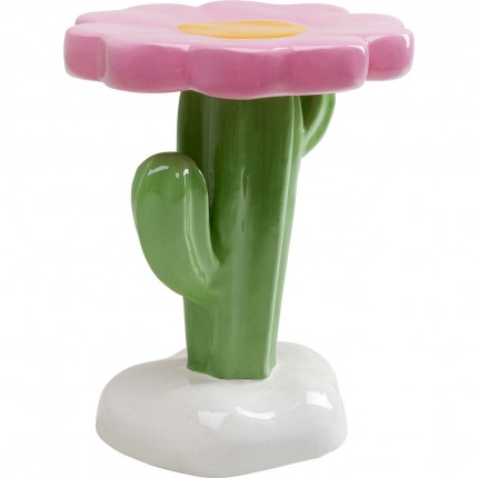 Table d'appoint fleur cactus Kare Design