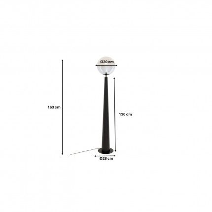 Floor Lamp Disco Ball 163cm Kare Design