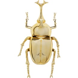Décoration murale Stag Beetle or 41cm