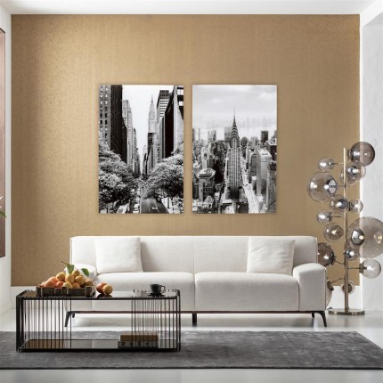 Tableau en verre Manhattan 80x120cm Kare Design