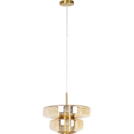 Suspension Arcadia ambre Ø34cm