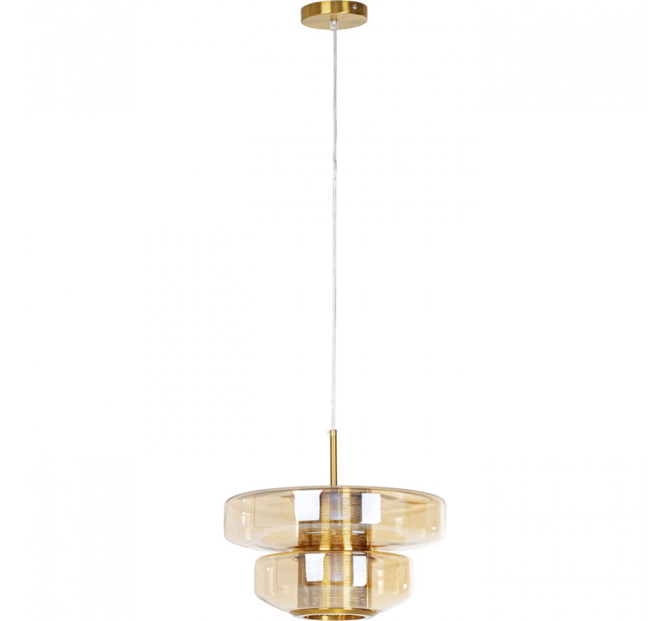Pendant Lamp Arcadia Ø34cm amber Kare Design