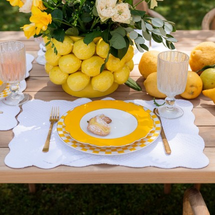 Couverts Gloria 16 pièces dorés Kare Design