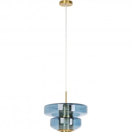 Suspension Arcadia 34cm bleue Kare Design