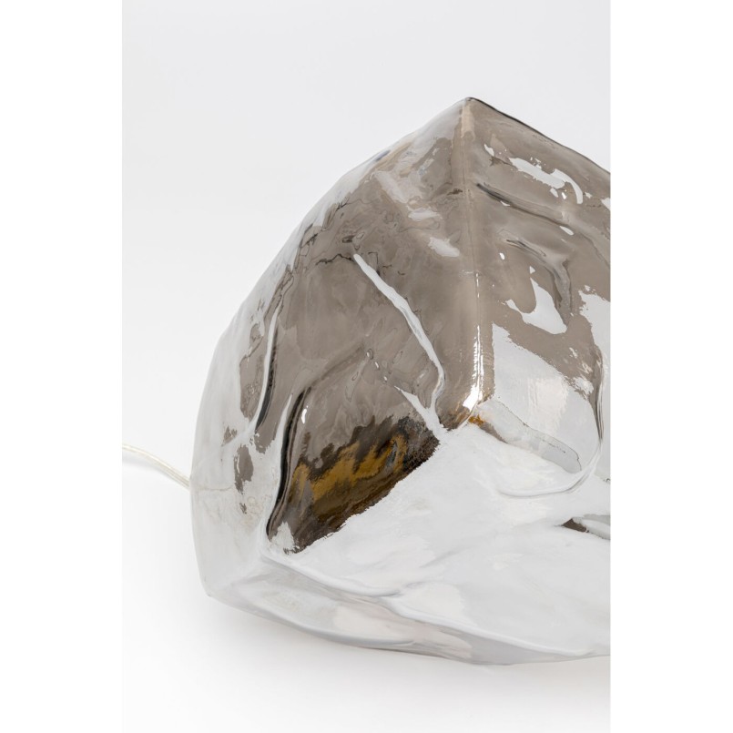 Lampe à poser Aura smoke Ø30cm