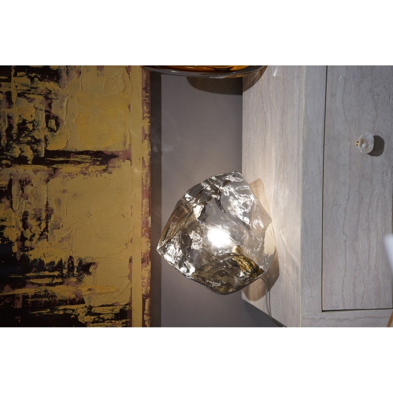 Lampe à poser Aura smoke Ø30cm