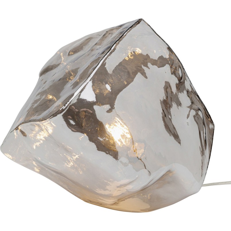 Lampe à poser Aura smoke Ø30cm