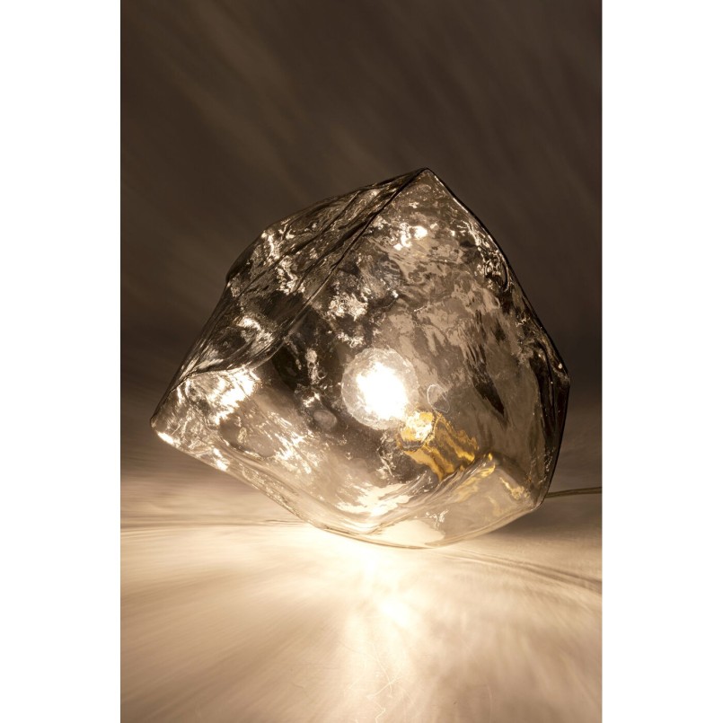 Lampe à poser Aura smoke Ø30cm