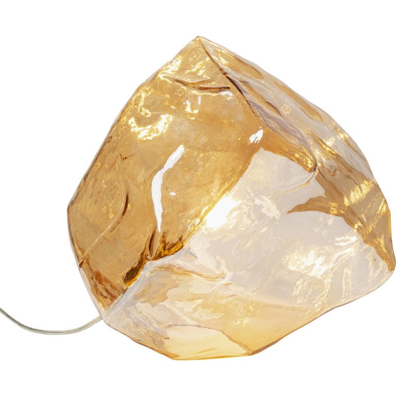 Lampe à poser Aura ambre Ø30cm