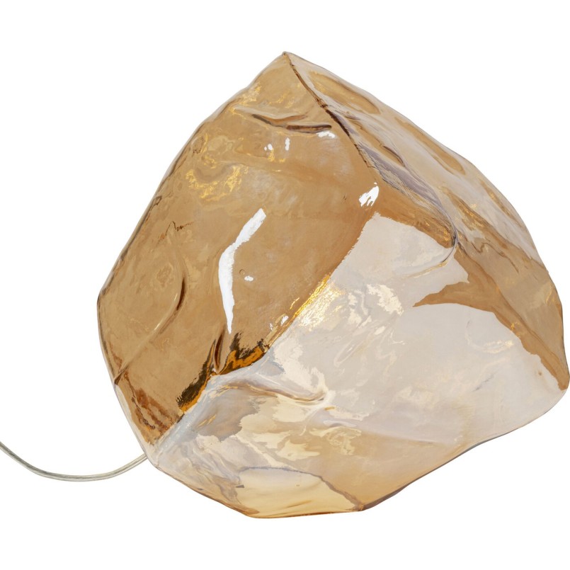 Lampe à poser Aura ambre Ø30cm
