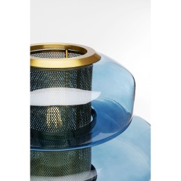 Lampe à poser Arcadia bleu 51cm