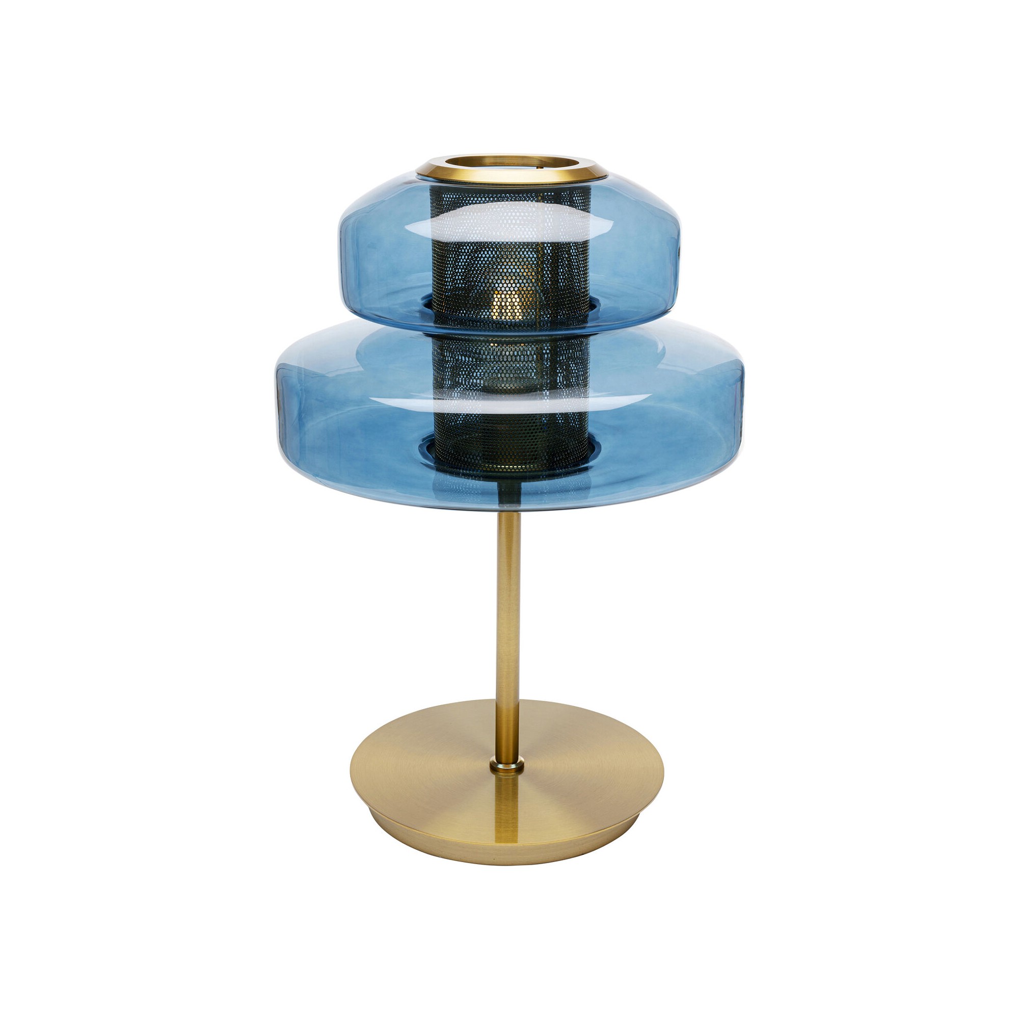 Lampe à poser Arcadia bleu 51cm