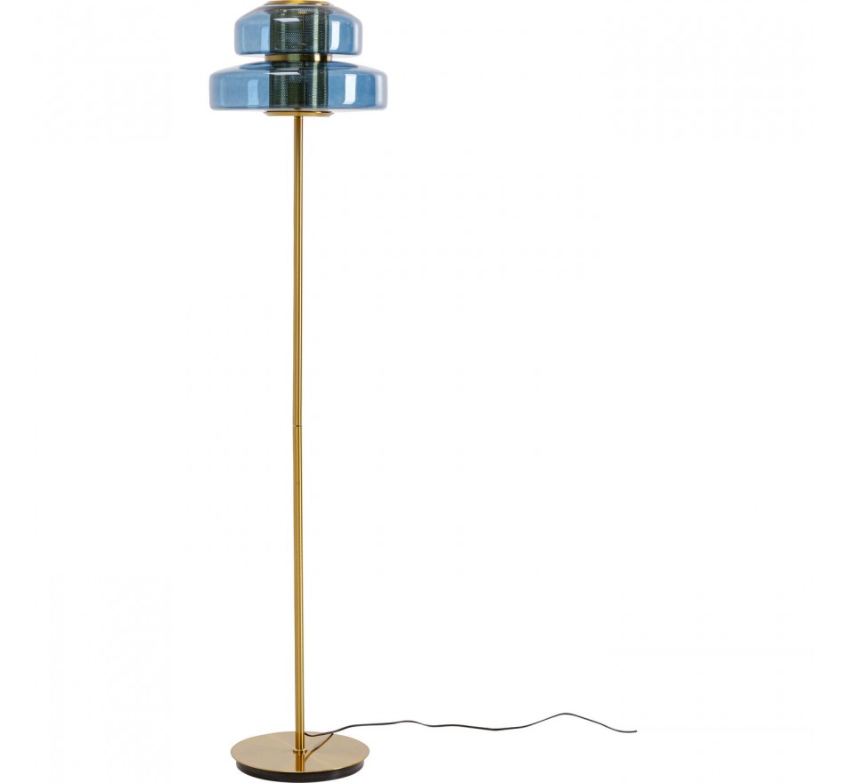 Vloerlamp Arcadia 155cm blauw Kare Design