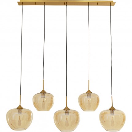 Pendant Lamp Sphere 5 amber Kare Design