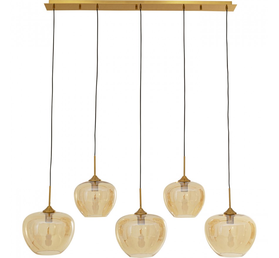 Pendant Lamp Sphere 5 amber Kare Design