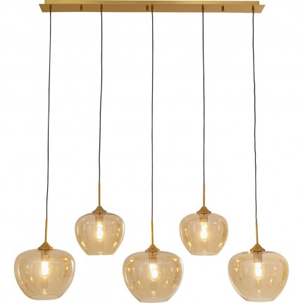 Pendant Lamp Sphere 5 amber Kare Design